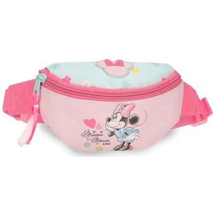 Joumma Disney Minnie Imagine Sac banane rose 27 x 11 x 6,5 cm Polyester L, rose, Sac banane