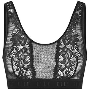 Elle Soutien-Gorge Femme, Noir, L