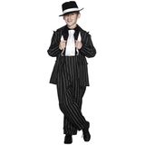 Smiffys Zoot Suit kostuum zwart tiener jongens - 12 jaar + (25600T)