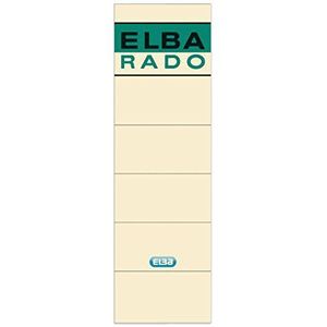 Elba HU100420947 etiketten, zelfklevend, 54 x 190 mm, 10 stuks