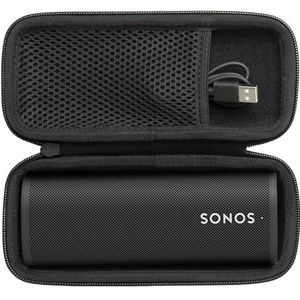 Khanka Vervangende harde reishoes voor Sonos Roam/Roam SL Bluetooth-luidspreker, zwart, modern