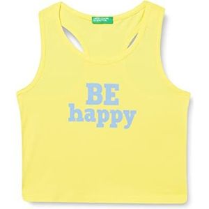 United Colors of Benetton Canotta 3096ch013 Tanktop Meisjes, Giallo 35r