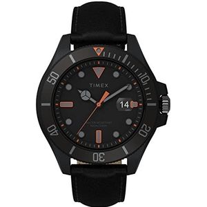Timex Watch TW2V42300, zwart, zwart.