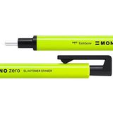 Tombow EH-KUR53 gum MONO Zero navulbaar, ronde punt, neongeel