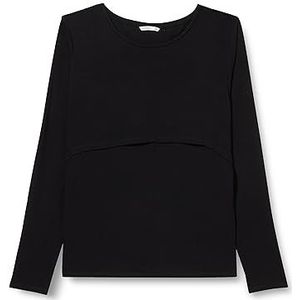 Noppies Nore Nursing T-shirt bi-stretch pour femme, Noir - P090, S