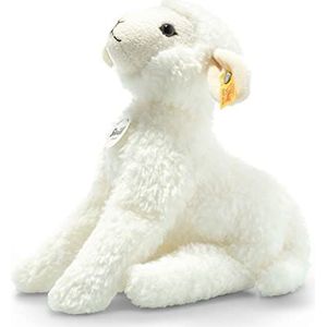 Hanni 103544 Stuur-Lamm, 25 cm, knuffelzacht, wasbaar, crème