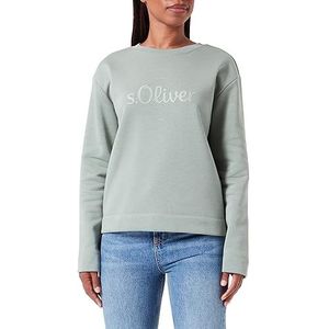 s.Oliver Sweatshirt met lange mouwen Dames sweatshirt met lange mouwen, Groen