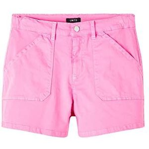 Bestseller A/S Nlfhilse HW Shorts voor meisjes, Cosmos roze, 140, Roze (Cosmos)