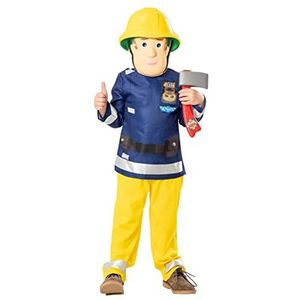 Rubies Officieel Brandweerman Sam kostuum voor kinderen, 5-6 jaar