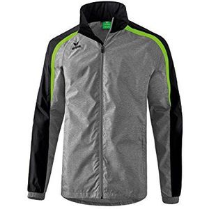 Erima Liga Line 2.0 All-weather jas, grijs melange / zwart / gecko groen