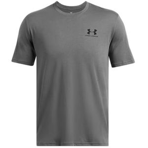 Under Armour Heren sportshirt korte mouwen Castlerock / / Zwart, S, Castlerock / / Zwart