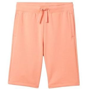 TOM TAILOR 1041750 Basic joggingbroek voor kinderen, jongens, 1 stuk, 21237 - transparant koraal