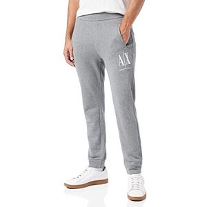 Armani Exchange Icon Tracksuit Bottom Sportbroek voor heren (1 stuk), grijs.