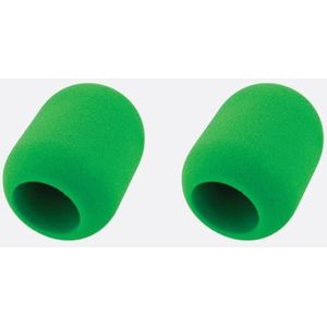 cyclingcolors 2x filtre anti-pop compatible avec blue yeti microphone audio éponge coupe-vent mousse noir filtres, vert