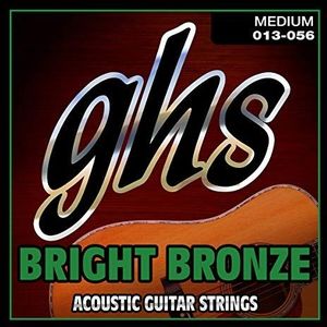 GHS Brigight Bronzen snaren voor akoestische gitaar BB40M – medium – 013/056
