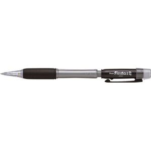 Pentel Fiesta AX127 Vulpotloden, licht, comfortabel, 0,7 mm, zwart, 12 stuks