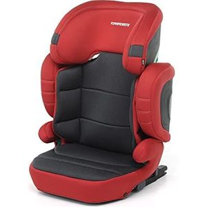 Foppapedretti Open i-size Dualfix autostoel voor kinderen met een hoogte van 100 tot 150 cm van 3 tot 12 jaar, Cherry
