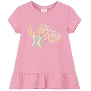 s.Oliver T-shirt met korte mouwen voor meisjes, Roze 4325