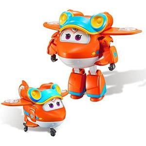 Super Wings EU750230 Sunny 5' Character Superwings Transformer Toy voor 3+ jaar oude jongensmeisje, oranje