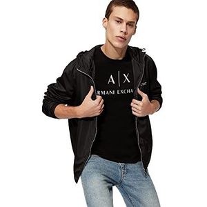 A|X ARMANI EXCHANGE 8nztcj T-shirt voor heren (1 stuk), Zwart