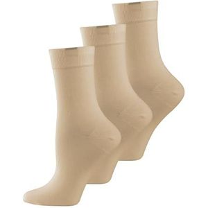 Nur Die 487819 / Dames past perfect sokken 3 stuks