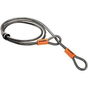 Kryptonite Krypto Flex luskabel, grijs, 213 cm