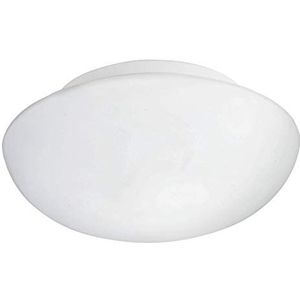 EGLO Ella Plafondlamp, diameter 35 cm, 2-lichts wandlamp, plafondlamp van staal en mat wit opaalglas, voor woonkamer/keuken/kantoor/hal, E27-fitting