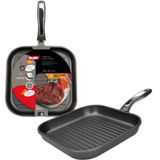 Ibili Induplus Grillpan - Aluminium - 18x18cm