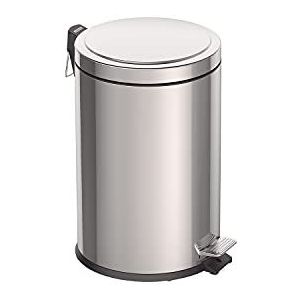 Tramontina Pedaalemmer van roestvrij staal, 20 liter