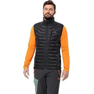Jack Wolfskin Routeburn Pro Ins Herenvest M, zwart.
