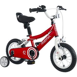 Moma Bikes Fiets van 30,5 cm met kleine wielen, ideaal voor kinderen vanaf 3 jaar van 80 tot 105 cm
