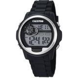 Calypso - K5667/1 - herenhorloge - kwarts - digitaal - alarm - stopwatch - armband van zwart kunststof