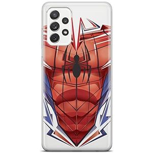 ERT GROUP Beschermhoes voor mobiele telefoon voor Samsung A73 5G, origineel en officieel gelicentieerd product, motief Spider Man 005, perfect aangepast aan de vorm van de mobiele telefoon, gedeeltelijk bedrukt