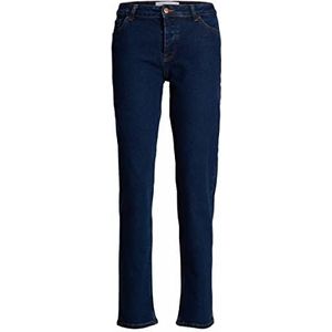 Jack & Jones JJXX JXSEOUL Straight MW CC3001 Noos jeans, donkerblauw, denim, 29 W x 34 L dames, Blauw