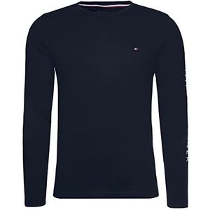 Tommy Hilfiger T-shirt voor heren met lange mouwen en Tommy logo