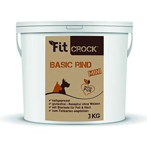 cdVet Fit-Crock Basic Rind Mini-hondenvoer graanvrij 3 kg