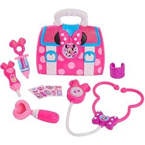 Giochi Preziosi DISNEY MINNIE, dokterskoffer, 8 accessoires, met geluids- en lichtfuncties, speelgoed voor kinderen vanaf 3 jaar, GIOCHI PREZIOSI, MCN09