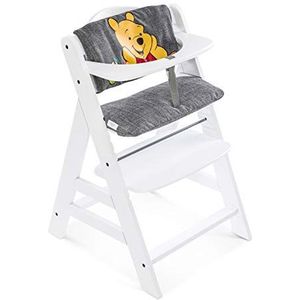 Hauck 667118 Hoge Stoelbekleding, Pooh Grijs, 2 x 45 x 24 cm