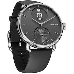 Withings Scanwatch - Hybride sporthorloge met ECG, hartslag, SPO2 en slaapbewaking, stappenteller, smartwatch met oplader
