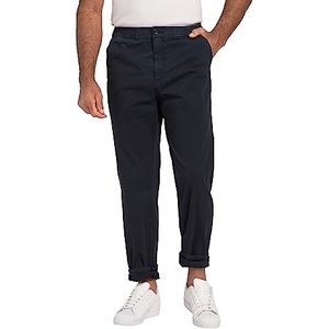 JP 1880 Chino Flexnamic pour homme, taille à enfiler, poches pratiques, pantalon coupe classique, bleu marine, 3XL grande taille