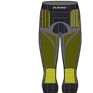 X-Bionic Energy Accumulator 4.0 3/4 broek voor heren, Bruin/geel