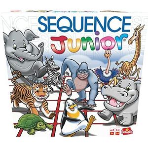 Sequence Junior Spel - Geschikt voor kinderen vanaf 3 jaar - 2 tot 4 spelers - Leer dieren herkennen en strategisch denken
