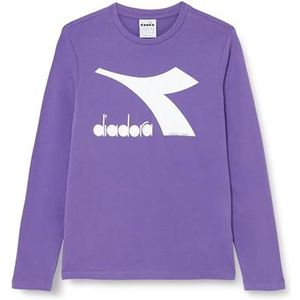 Diadora Ju. Ls Core JU T-shirt LS Core Uniseks kinderen, Veelkleurig (Passion Flower)