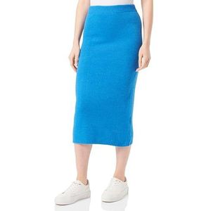 aleva Jupe en tricot pour femme 19025433-al04 Bleu Xs/S, bleu, XS-S