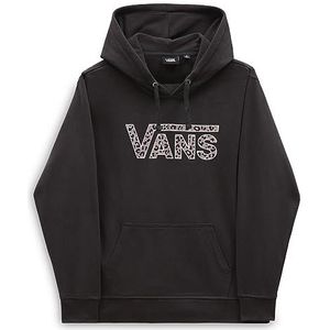 Vans Drop V Cheetah Fleece Pullover Hoodie Dames, Zoethout