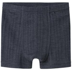 NAME IT Nmmwang Wool Needle Boxer Nmmwang Wool Needle Boxer Jongens (1 stuk), Blauw