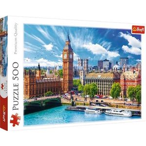 Puzzel Zonnige Dag In London (500 Stukjes)