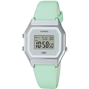 Casio Watch LA680WEL-3EF, groen, LA680WEL-3EF, Groen, informeel