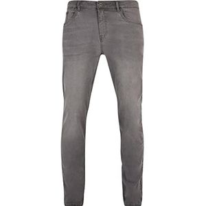 Urban Classics TB1437 Stretch Jeans voor heren, middengrijs