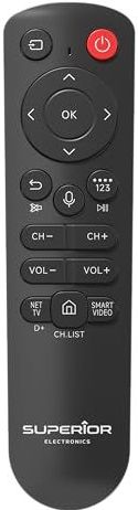 Superieure universele afstandsbediening met spraakfuncties Compatibel met Samsung Smart TV